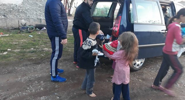 Podijeljena garderoba najsiromašnijem stanovništvu u Podgorici-IKC Podgorica