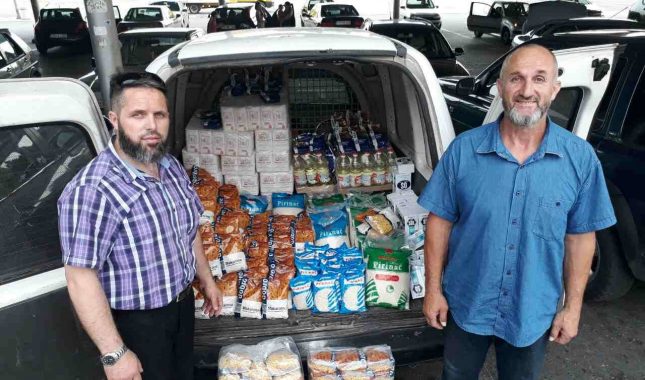 Humanitarna akcija Podjela paketa, samohranim majkama