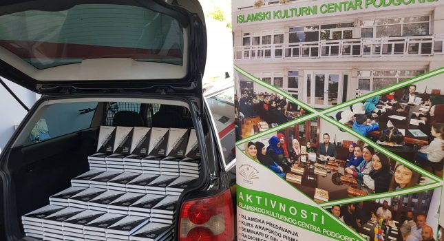 Građanima Podgorice, poklon knjiga Muftije Muamer ef. Zukorlića