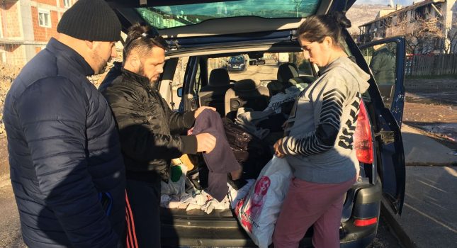 Podijeljena garderoba najsiromašnijem stanovništvu u Podgorici-IKC Podgorica