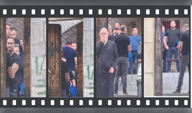 „Noćni vukovi“ 5. septembra„čuvali“ Cetinjski manastir od okupljenih Crnogoraca
