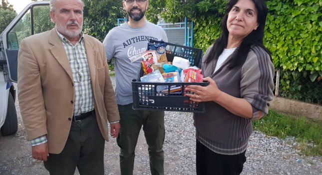 IKC Podgorica podijelio 87 paketa hrane i hemije, građanima Podgorice i Malesije