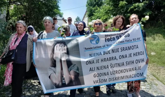 Dan borbe protiv seksualnog nasilja u ratu: “Uklonite murale po Foči”