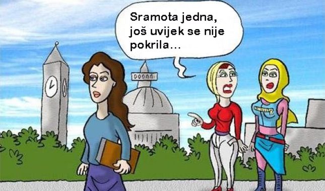 „Kad vidim kako se neke pokrivene djevojke ponašaju, pitam se što bih ja stavila hidžab?“