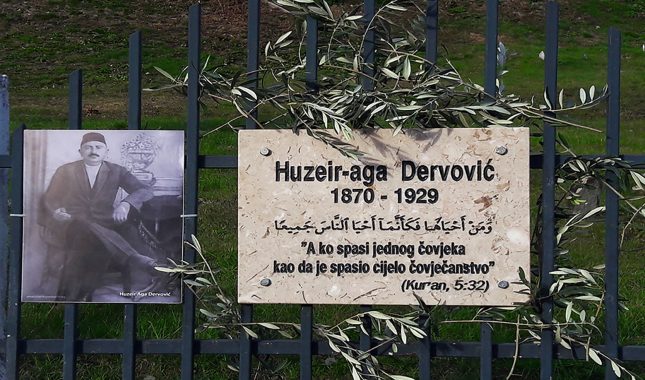 Bijelo Polje:Postavljena spomen ploča sjećanja na Huzeir-agu Dervovića