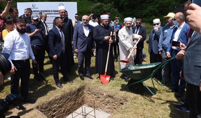 Kamen temeljac džamije i islamskog centra u Bijelom Polju