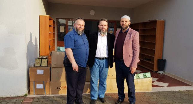 Donacija udžbenika ,,Učenje arapskog jezika,, Muftistvu Koplik u Albaniji
