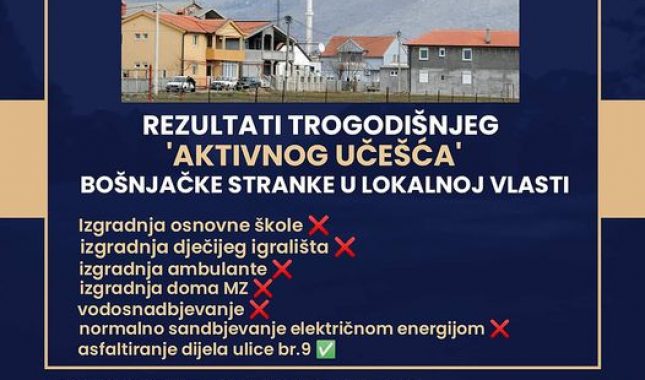 Bošnjačka stranka obmanama i lažima protiv bošnjaka Karabuškog polja, kuća Rakića i td…