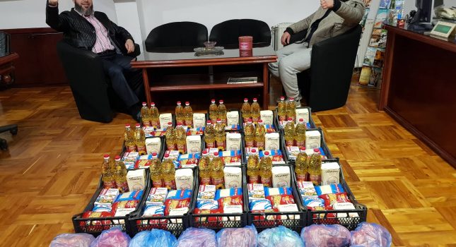 Osnovne namjernice i svježe meso za 15 socijalno ugroženih porodica
