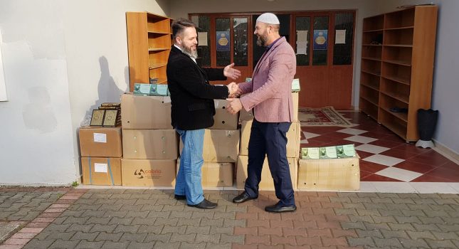 Donacija udžbenika ,,Učenje arapskog jezika,, Muftistvu Koplik u Albaniji