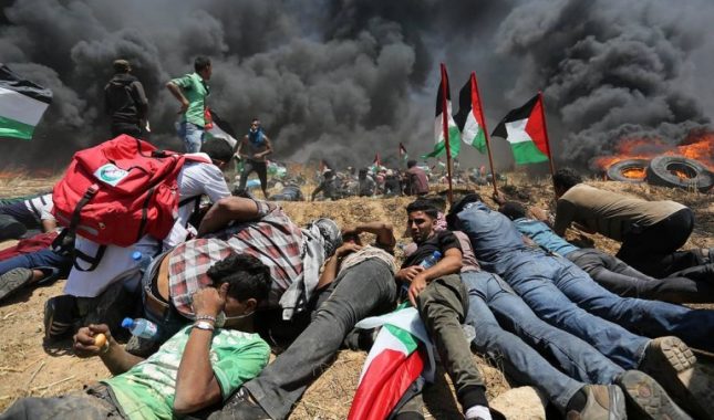 Izraelska vojska masakrira Palestince: Do sada ubijeno preko 40 demonstranata a ranjeno 1.700