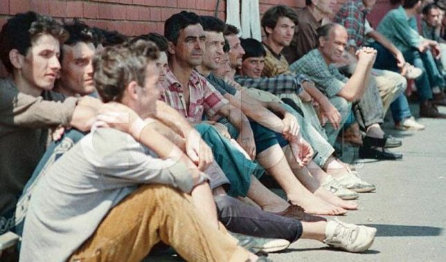 Nacisticki logor Omarska, Prijedor, Bosnia 1992.