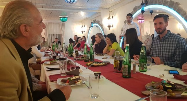Direktor kompanije Montenegro's ONE g-din Huseyin Oguz Eken organizovao iftar u restoranu Byblos