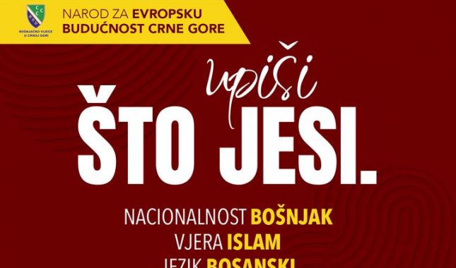 MI SMO BOŠNJACI, NAŠ JEZIK JE BOSANSKI I VJERA NAM JE ISLAM