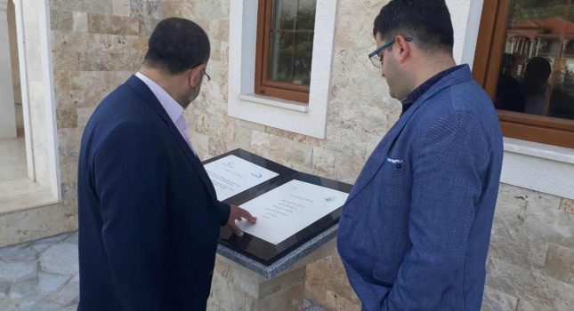Dr.Džemal Mosleh pojetio IKC-Podgica i Medresu Mehmed Fatih u Podgorici