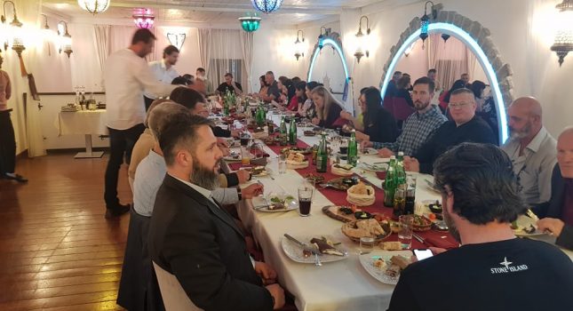 Direktor kompanije Montenegro's ONE g-din Huseyin Oguz Eken organizovao iftar u restoranu Byblos