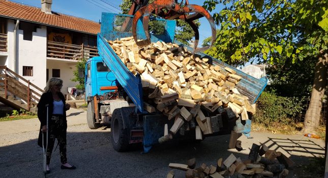 Obezbijeđena drva za Belkizu Koljenović