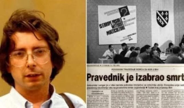Sjećanje / Alexander Langer – pravednik koji se ubio zbog BiH