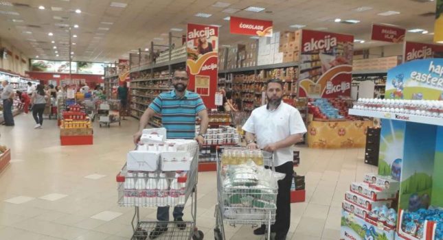 Humanitarna akcija Allahu dragi pomozim im…IKC Podgorica