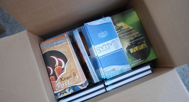 Akcija  besplatne podjele islamskih letaka  građanima Crne Gore i Srbije IKC Podgorica