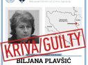 GENOCID, UBISTVA, ISTREBLJENJE, PROGON: ZA ŠTA JE SVE BILA OPTUŽENA I OSUĐENA RATNA ZLOČINKA BILJANA PLAVŠIĆ