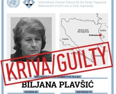 GENOCID, UBISTVA, ISTREBLJENJE, PROGON: ZA ŠTA JE SVE BILA OPTUŽENA I OSUĐENA RATNA ZLOČINKA BILJANA PLAVŠIĆ