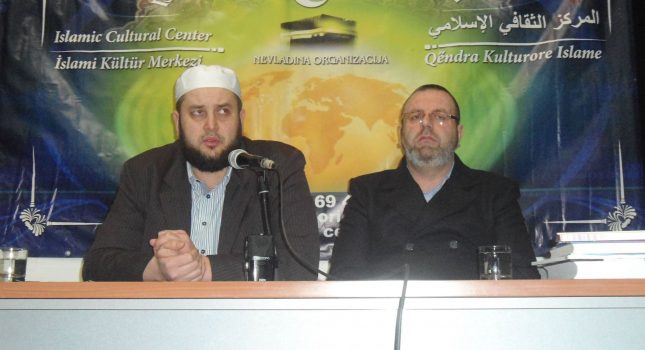 Posjeta Podgorici; prof.Sead ef. Islamović i Malik ef. Nurović