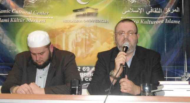 Posjeta Podgorici; prof.Sead ef. Islamović i Malik ef. Nurović