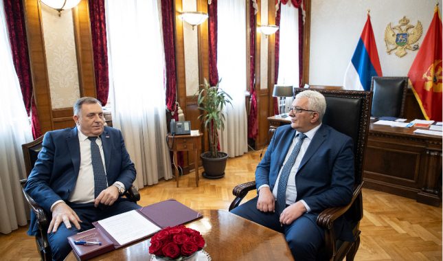 Je li Dodik donio Mandiću na potpis Deklaraciju za stvaranje “Saveza srpskih zemalja”?