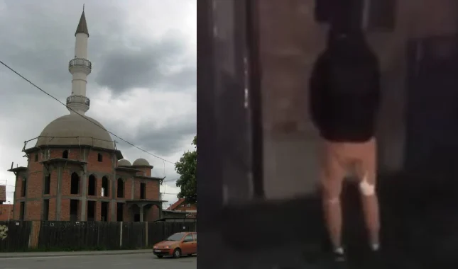 SKRNAVLJENJE DAŠNICA DŽAMIJE U BIJELJINI (VIDEO)