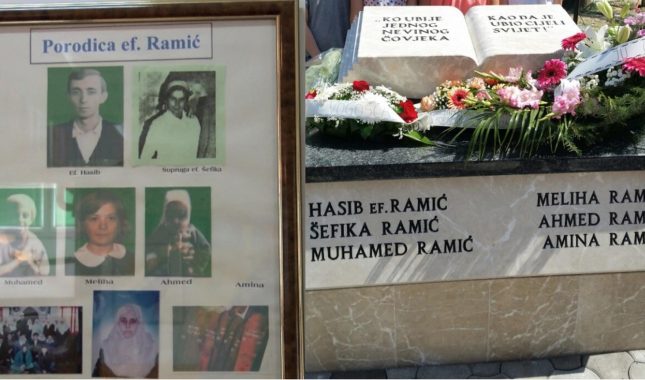 GODIŠNICA ŠEHIDSKE SMRTI PORODICE RAMIĆ: ZLOČINI SE MORAJU OTVORITI, OBZNANITI I BITI KAŽNJENI