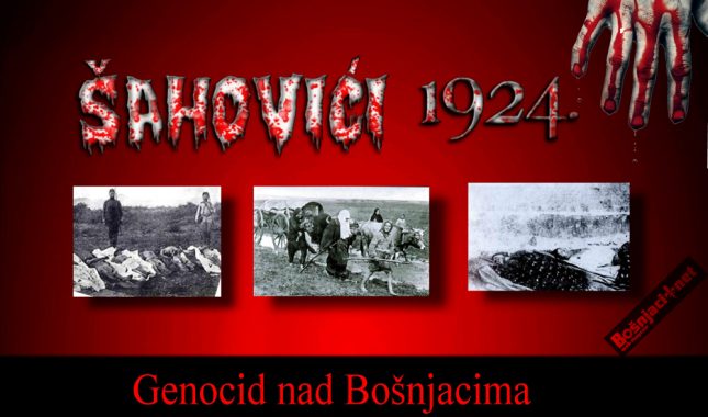NEKAŽNJENI GENOCID: SJEĆANJE NA POKOLJ BOŠNJAKA U ŠAHOVIĆIMA IZVRŠEN 1924. GODINE