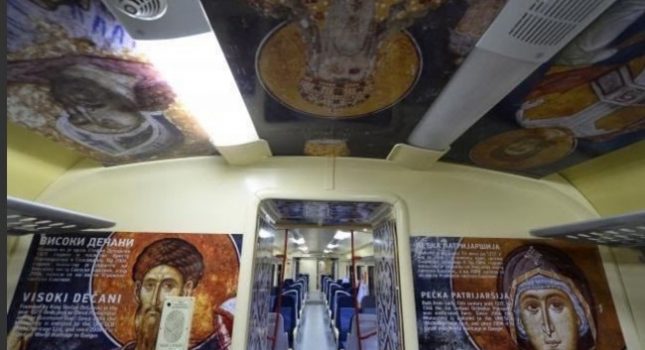 Voz koji je danas krenuo iz Beograda na Kosovo najbizarnija je stvar koja se može vidjeti