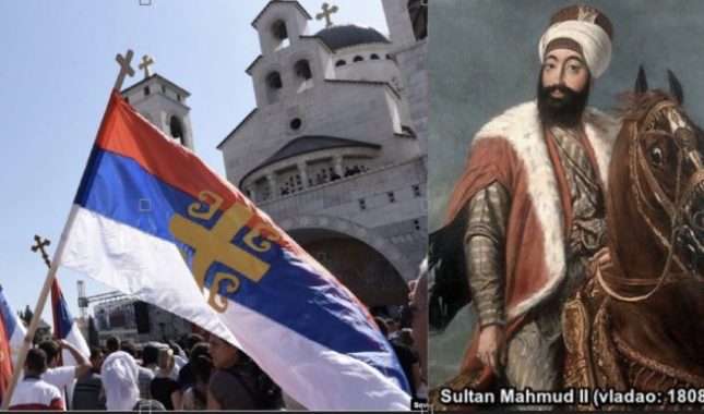 Srbi i danas mašu trobojkom koju je osmislio sultan Mahmud II