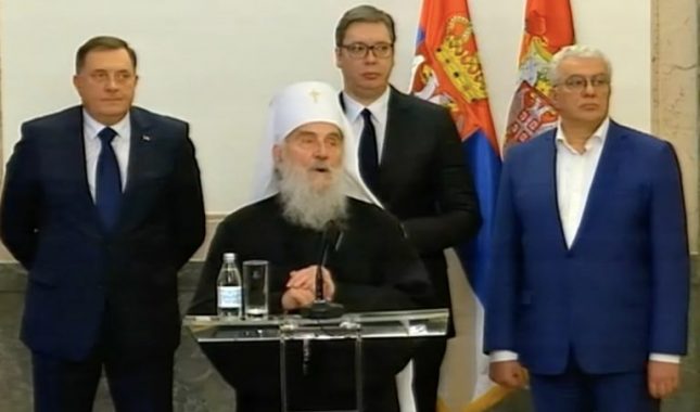 Nove poruke mržnje lidera Srpske pravoslavne crkve: Irinej Bošnjake nazvao “Turcima” /VIDEO/