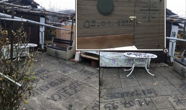 Velikosrpski vandalizam na imovini Bošnjaka u švicarskom gradu Winterthuru