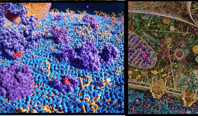 Savršenstvo stvaranja, Uzvišenog Stvoritelja! Humana ćelija pod mikroskopom /VIDEO/