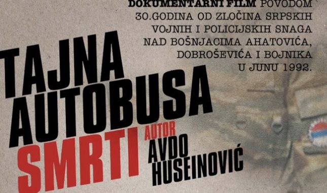 Film “Tajna autobusa smrti” govori o zločinima u Ahatovićima za koje niko nije odgovarao (VIDEO)