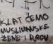 U Čapljini osvanuli zastrašujući i uvredljivi grafiti prema muslimanima