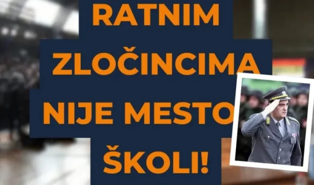 Ratni zločinac učestvovao na javnom času u školi u Srbiji