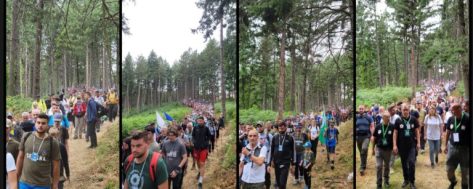 Kolona Marša mira krenula iz Nezuka: Hiljade ljudi ide stopama preživjelih Srebreničana