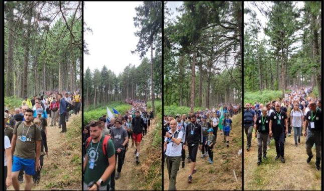 Kolona Marša mira krenula iz Nezuka: Hiljade ljudi ide stopama preživjelih Srebreničana