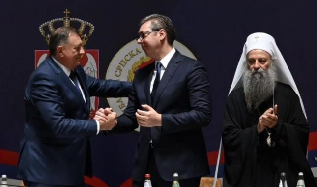 AVET SRPSKOG EKSPANZIONISTIČKOG NACIONALIZMA IZ 90-TIH GODINA PONOVO PRIJETI MIRU NA BALKANU I U EVROPI