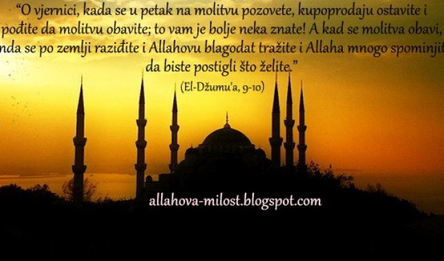 Izostavljanje džuma-namaza zbog posla