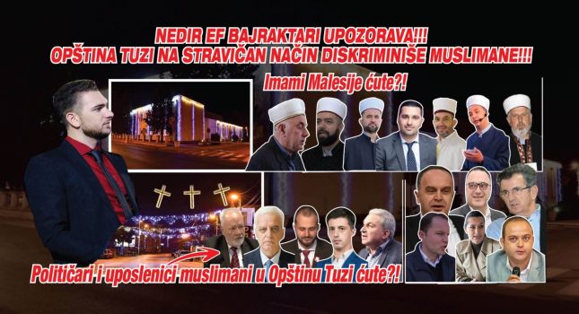 Nadir ef. Bajraktari ukazao na diskriminaciju Optine Tuzi nad muslimanskim stanovništvom