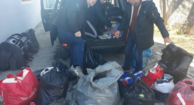 Podijeljena garderoba najsiromašnijem stanovništvu u Podgorici-IKC Podgorica