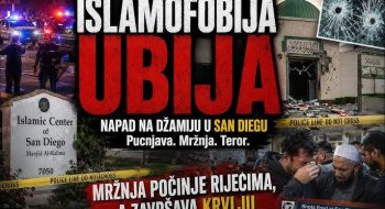 ISLAMOFOBIJA (ponovo) UBIJA!! – NAPAD na muslimane u islamskom centru u San Diegu (VIDEO)
