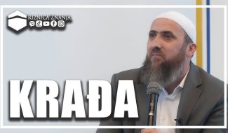 hfz. Nedžad ef. Hasanović – Krađa (VIDEO)