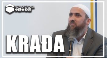 hfz. Nedžad ef. Hasanović – Krađa (VIDEO)
