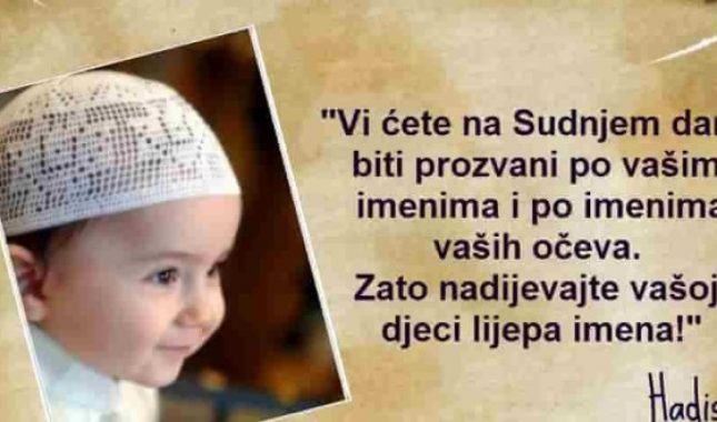 Nekoliko pitanja i odgovora o muslimanskim muškim i ženskim imenima